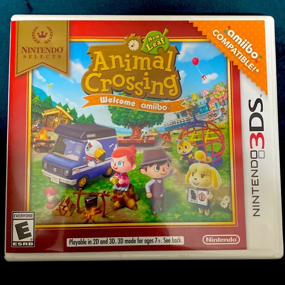 Other - Animal Crossing New Leaf with a Free Amiibo for 3DS